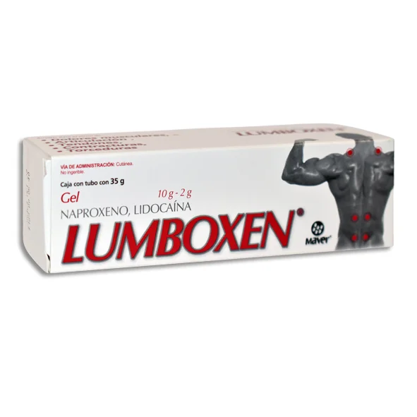 Lumboxen Rojo 10/2gr Gel 35gr